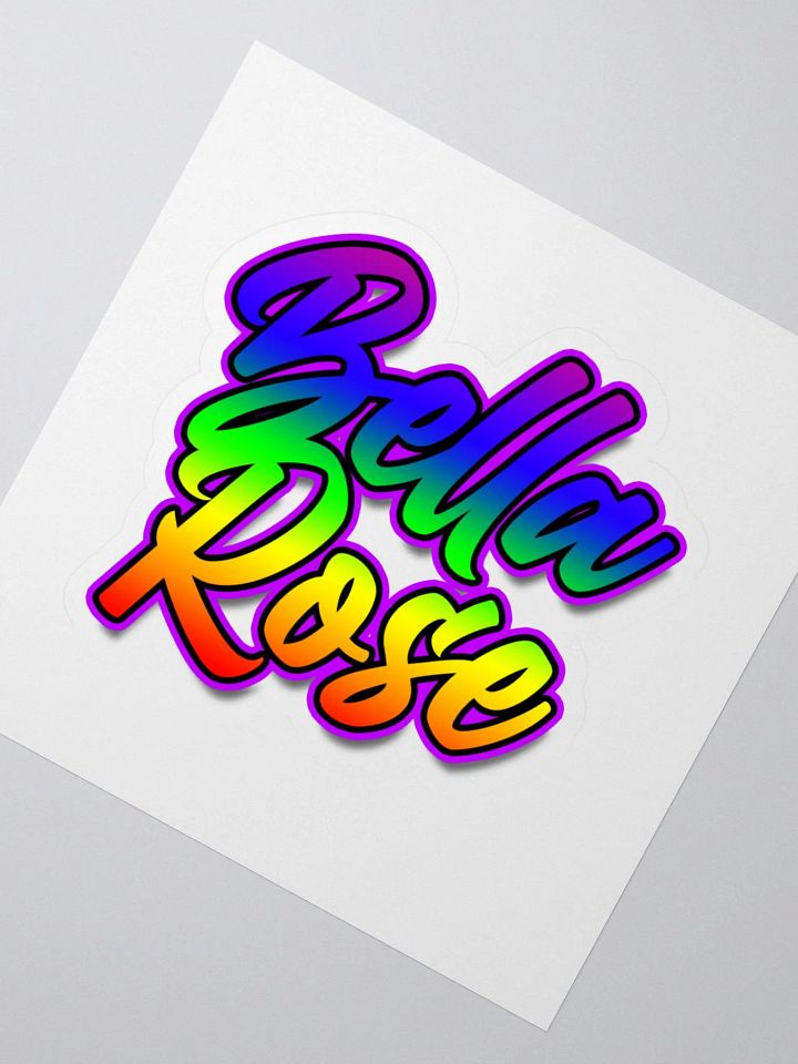 BellaRose Pride Sticker product image (2)