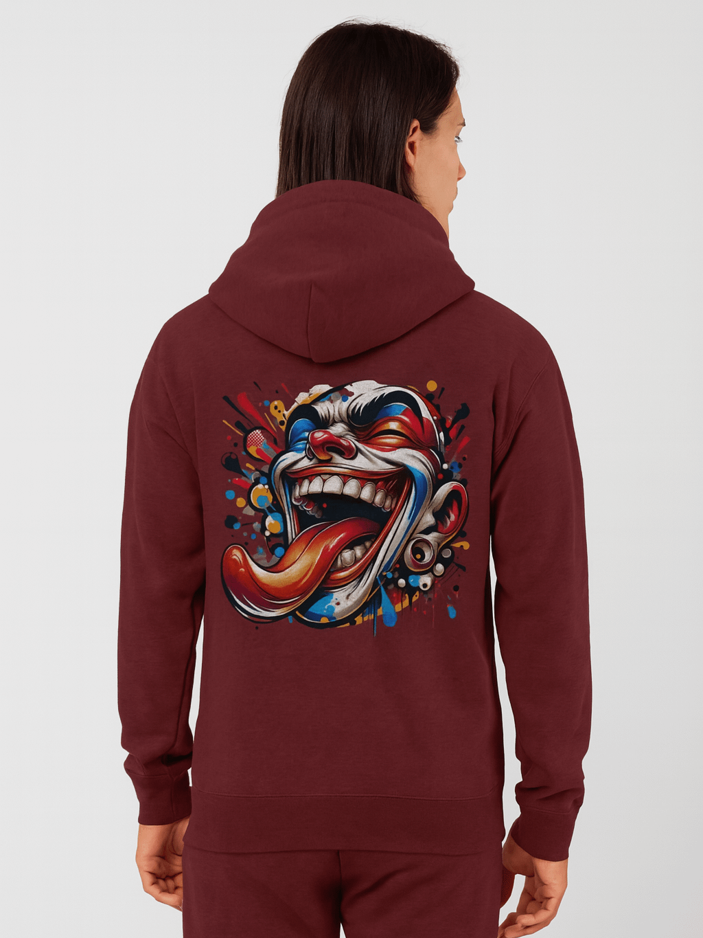 Graffiti Style Crazy Clown Art Hoodie product image (1)