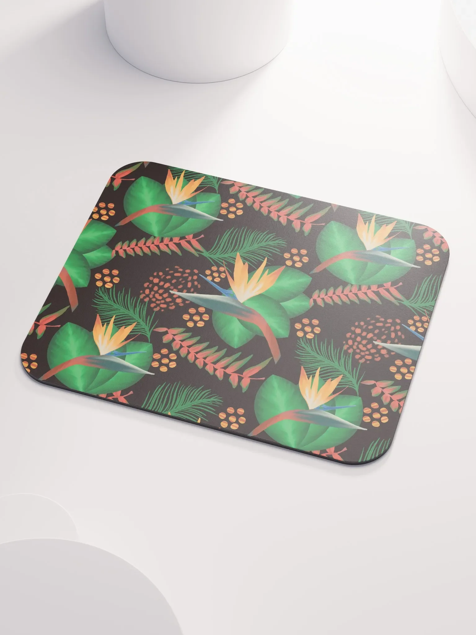 El Yunque Tropical Rainforest Black Mousepad product image (3)