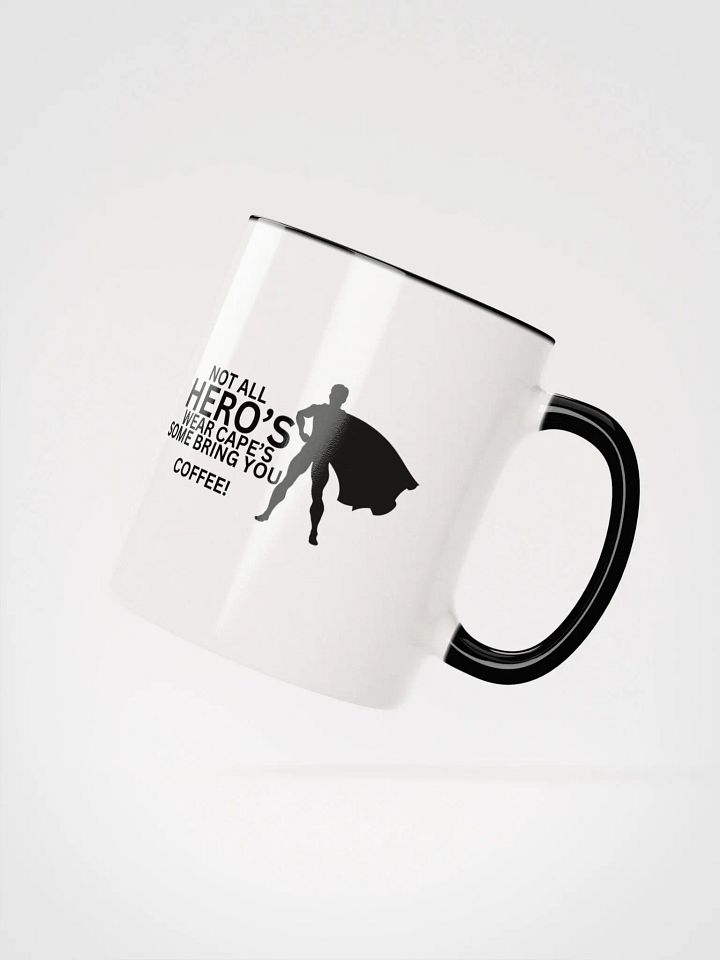 NOT ALL HERO'S WEAR CAPE'S Coffee Mug product image (2)
