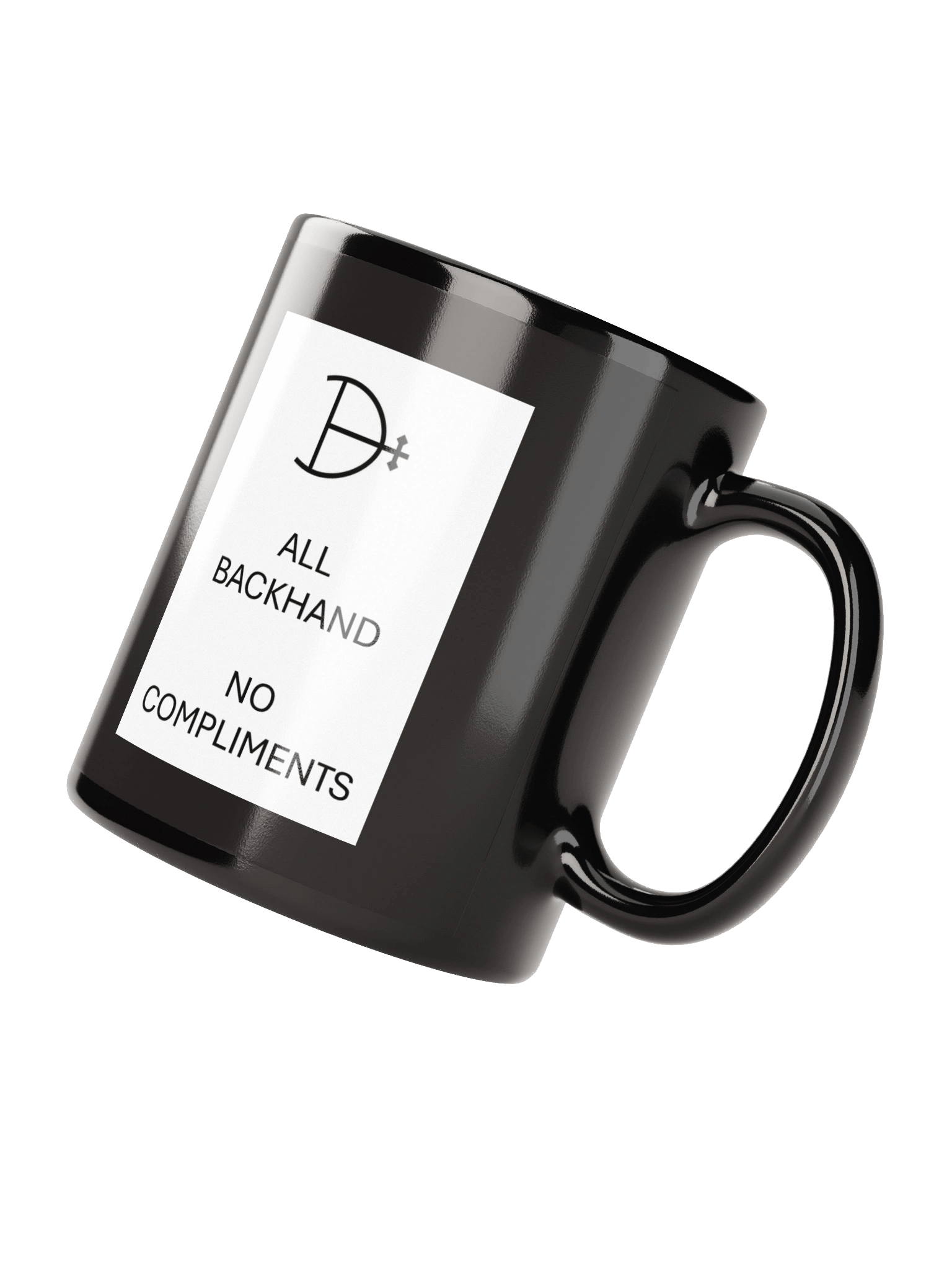 Backhand Mug Black product image (4)