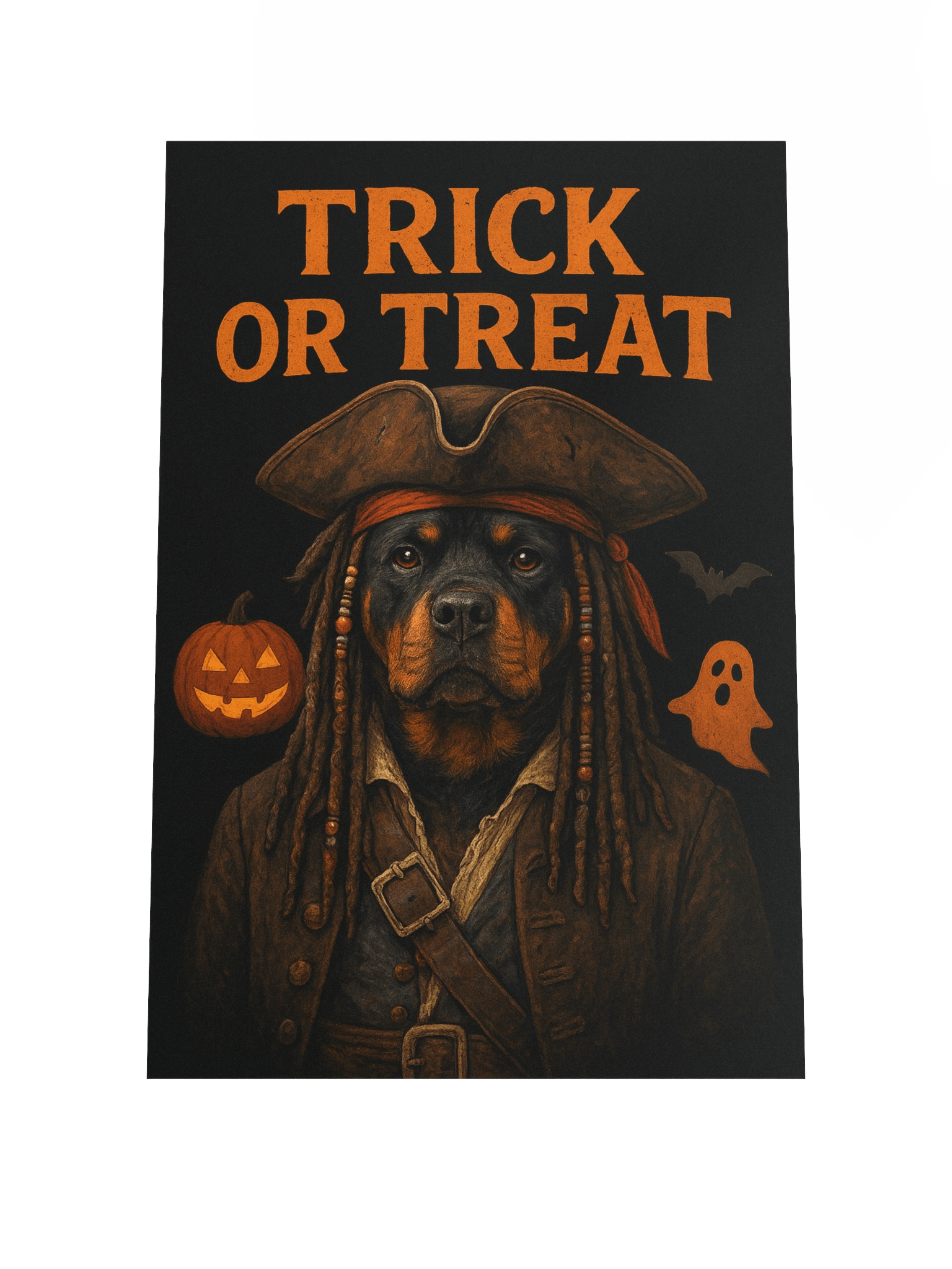 Pirate Rottweiler Halloween Poster product image (2)