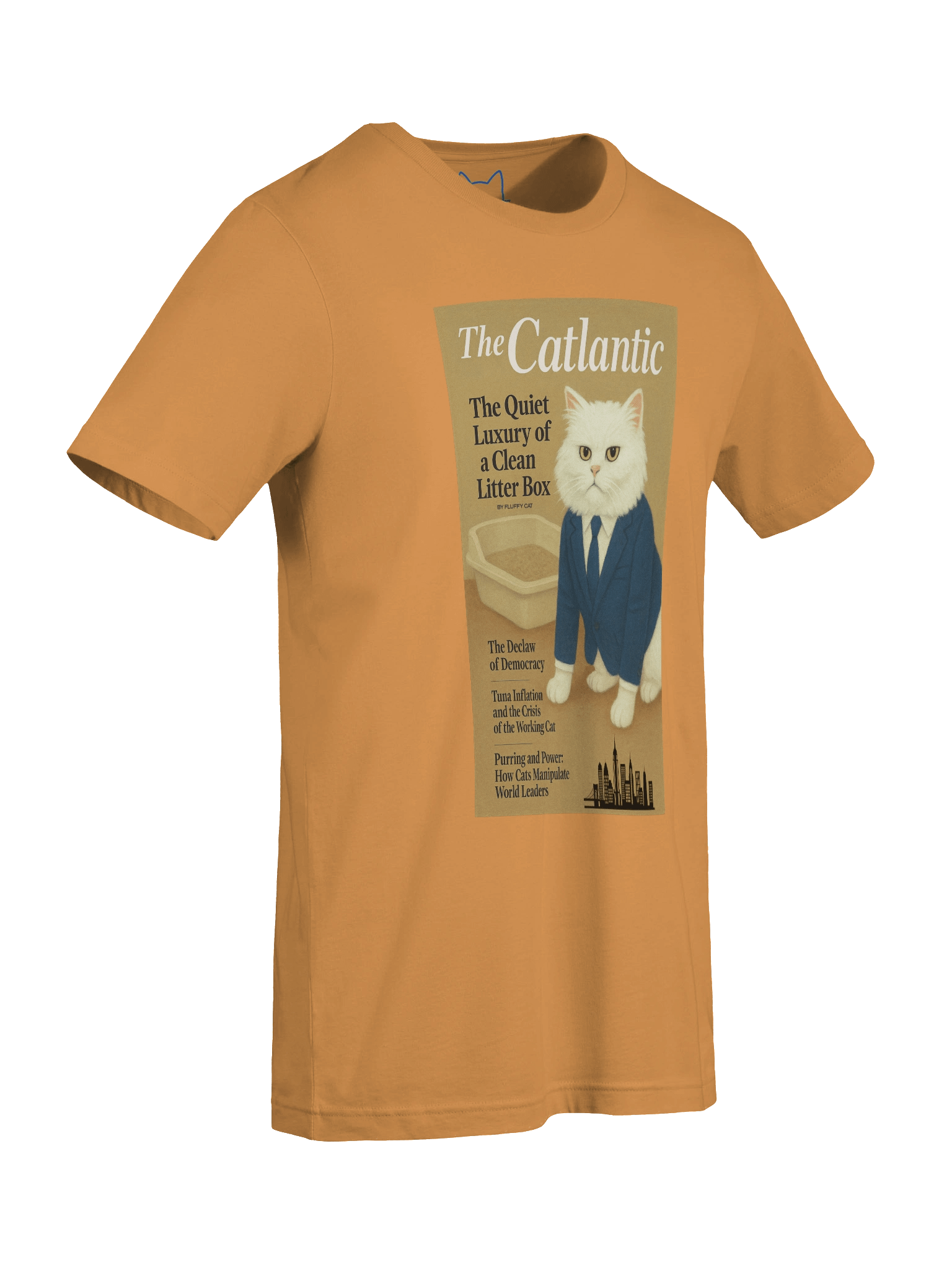 The Catlantic Magazine Parody "Quiet Luxury" Unisex T-Shirt product image (57)