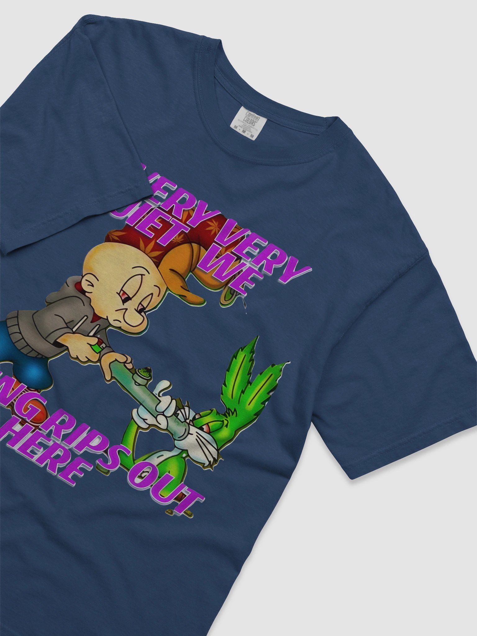 Quiet Rips Cartoon Character T-Shirt product image (34)
