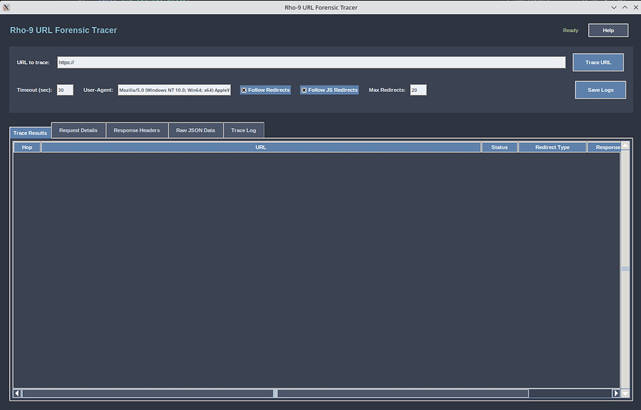 Rho-9 URL Redirect tracer(Linux+windows) product image (2)