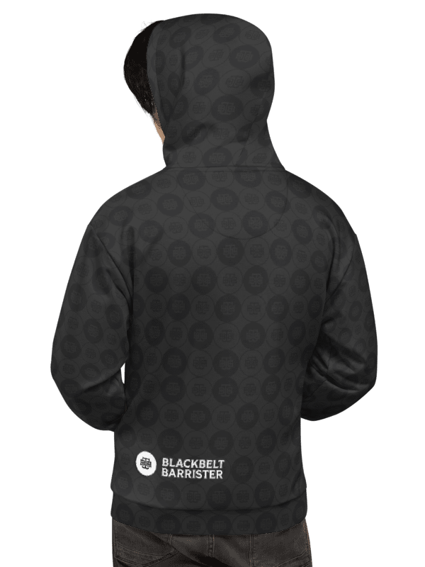 BBB All Over Print Dark Grey Hoodie product image (2)