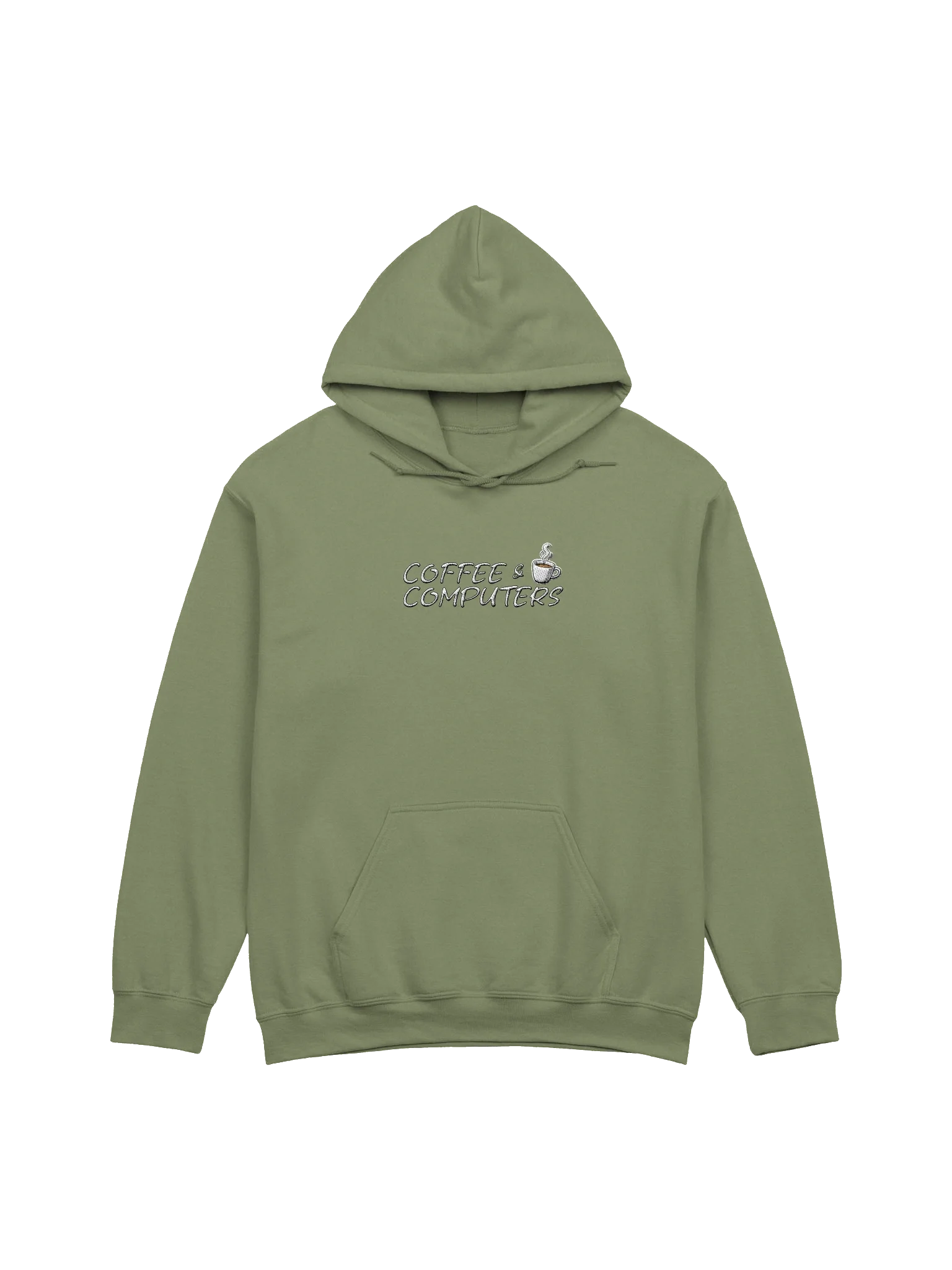 Coffee & Computers Stitched Hoodie product image (1)