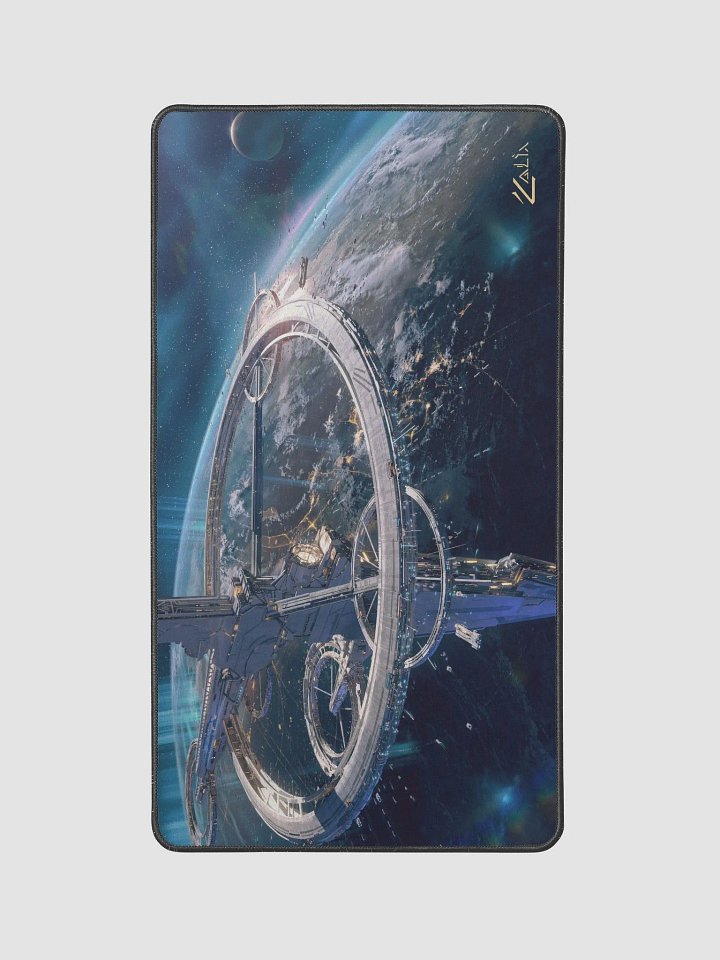 Midway Space Station Desk Mat product image (1)