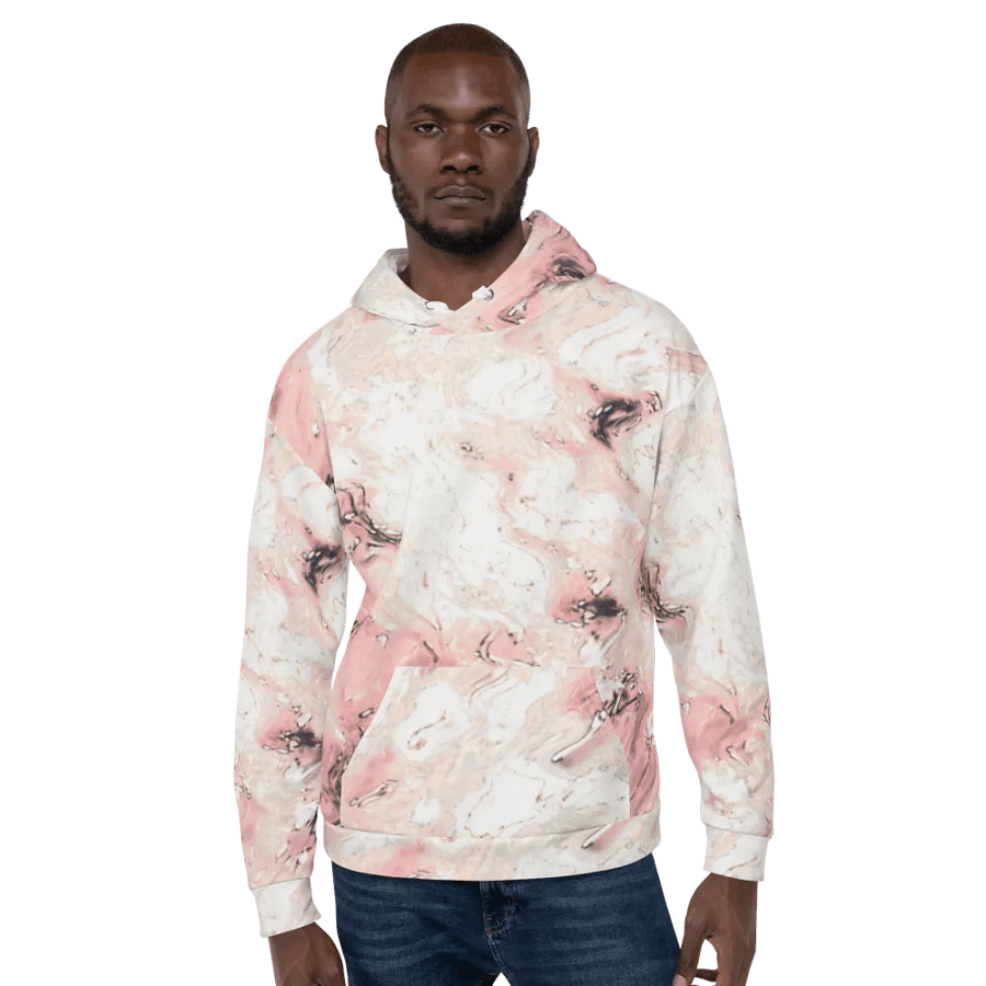 Abstraction Unisex Pull On Hoodie product image (6)