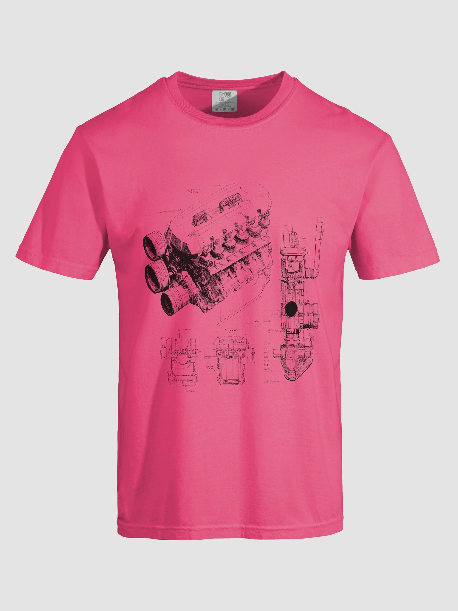 Heart of the Beast Blueprint T-Shirt product image (40)