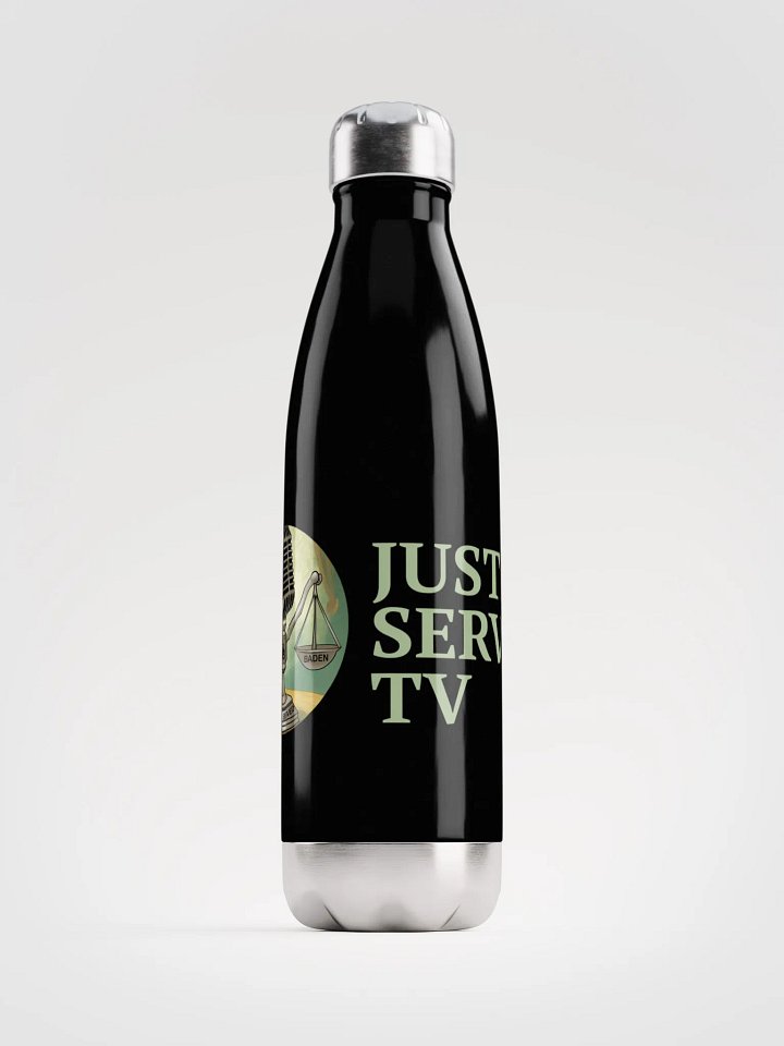 Justice Served TV Stainless Steel Water Bottle product image (1)