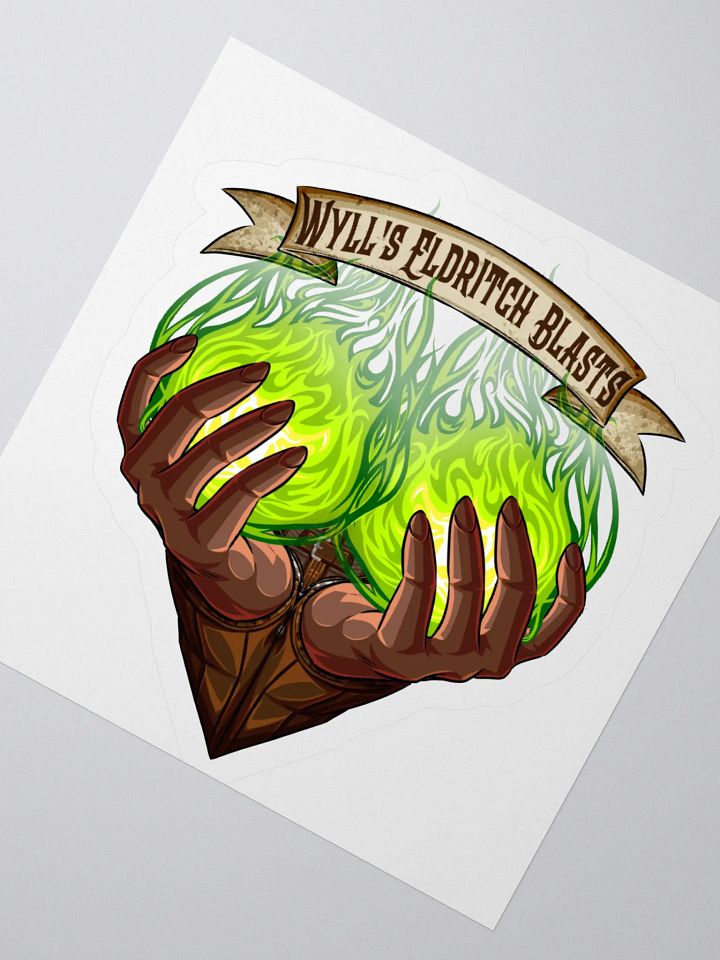 Wyll's Eldritch Blasts Sticker product image (5)