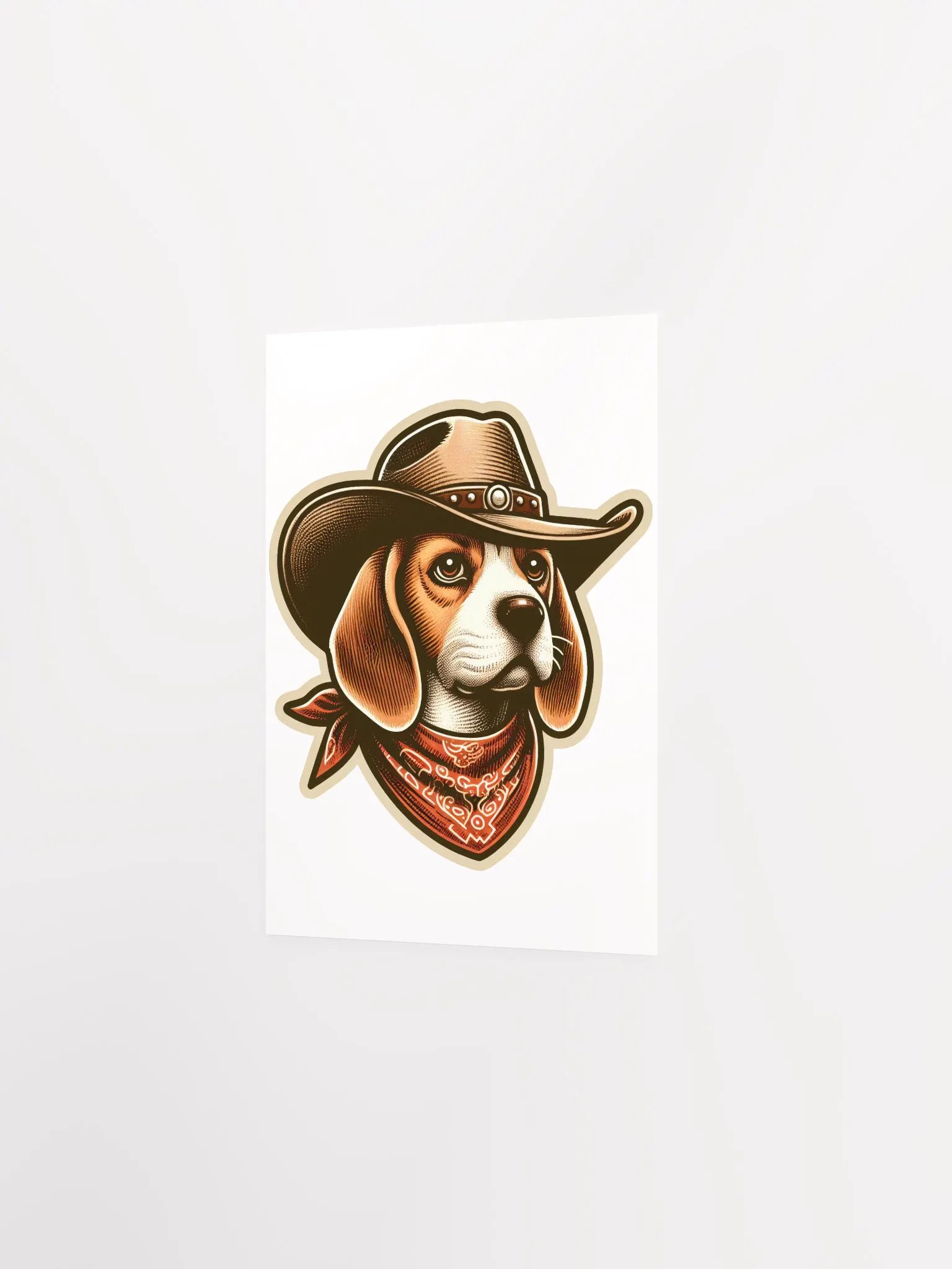Cowboy Beagle - Poster product image (13)