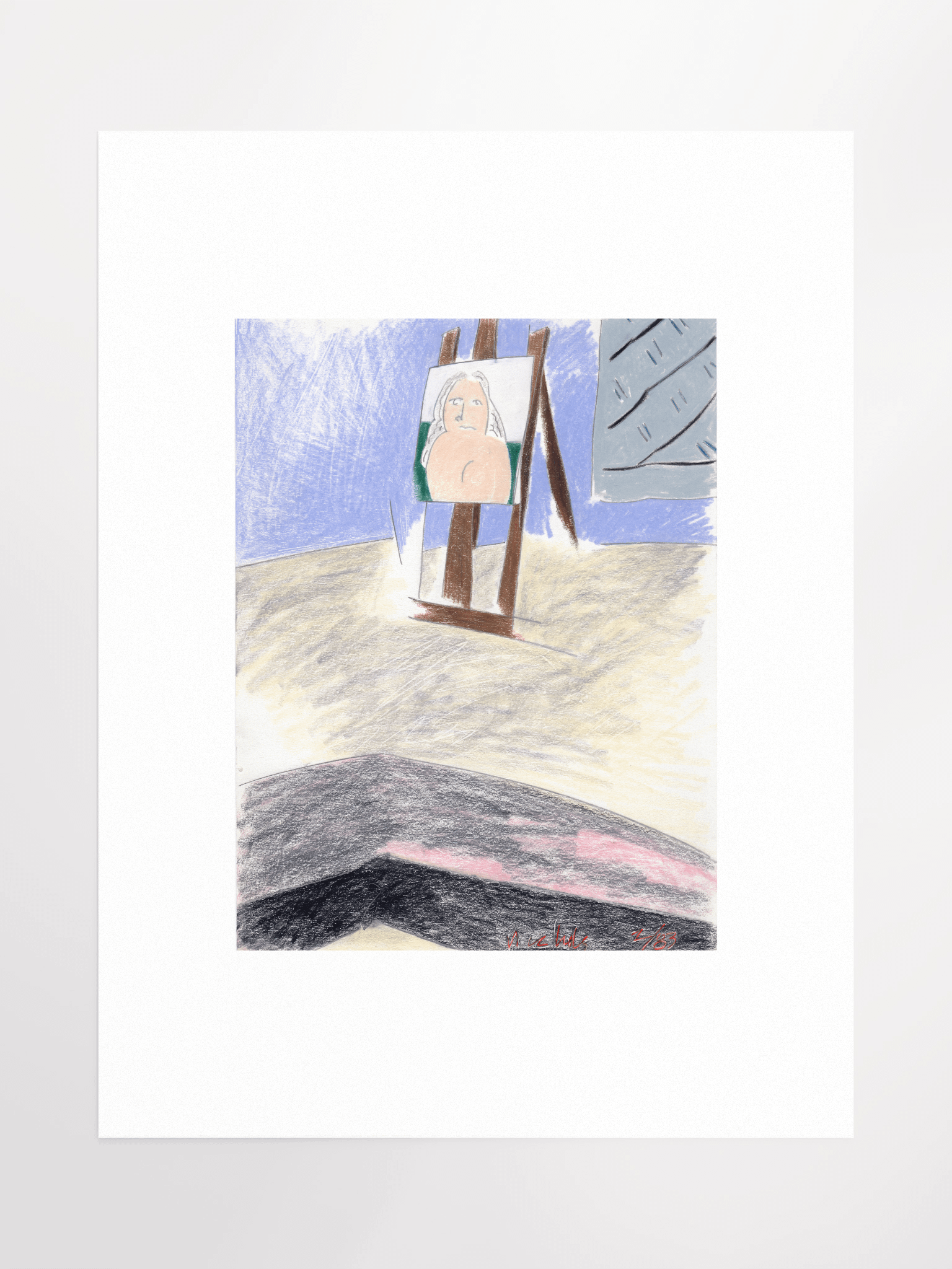 Drawing of Sloy Painting 02.83 Print product image (2)