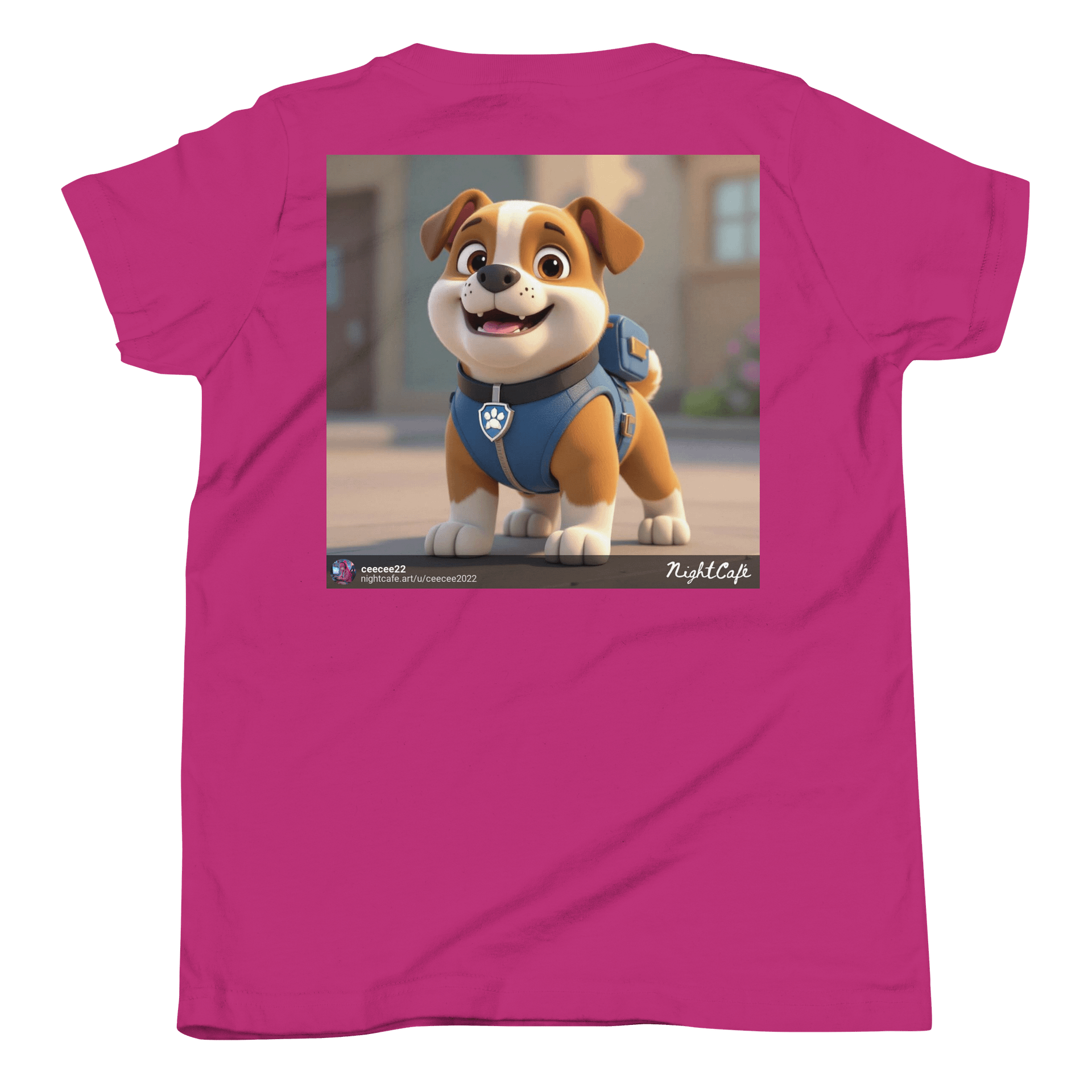 Joyful Pup Youth T-Shirt product image (6)