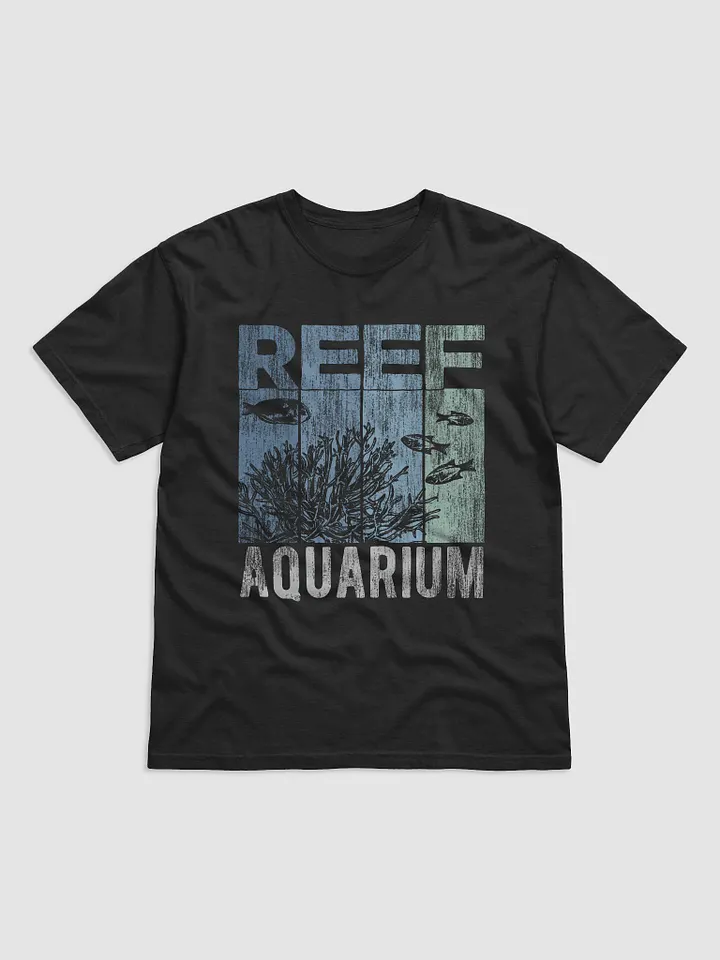 Retro-Style Reef Aquarium Tee | T-Shirt for Saltwater and Coral Reef Aquarium Hobbyists product image (2)