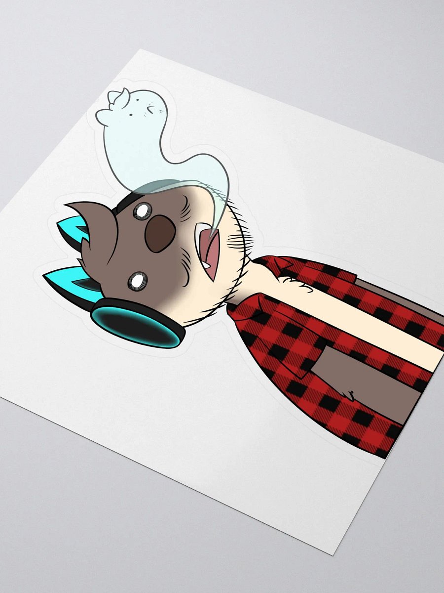 Otter Key Ghost (Sticker) product image (3)