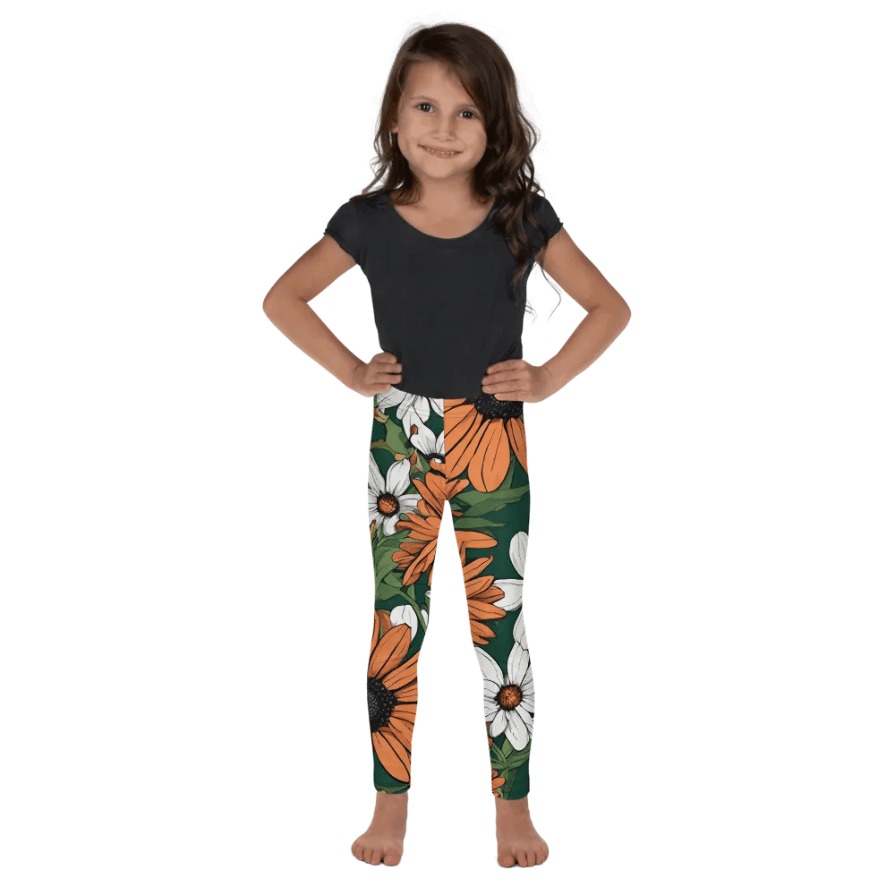 Blossom Burst Kids Leggings product image (1)