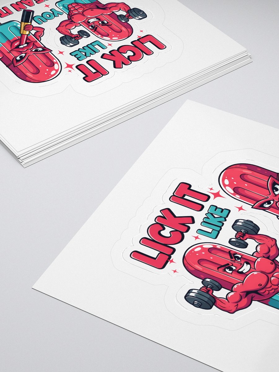 Muscle and Mustache Madness Stickers product image (12)