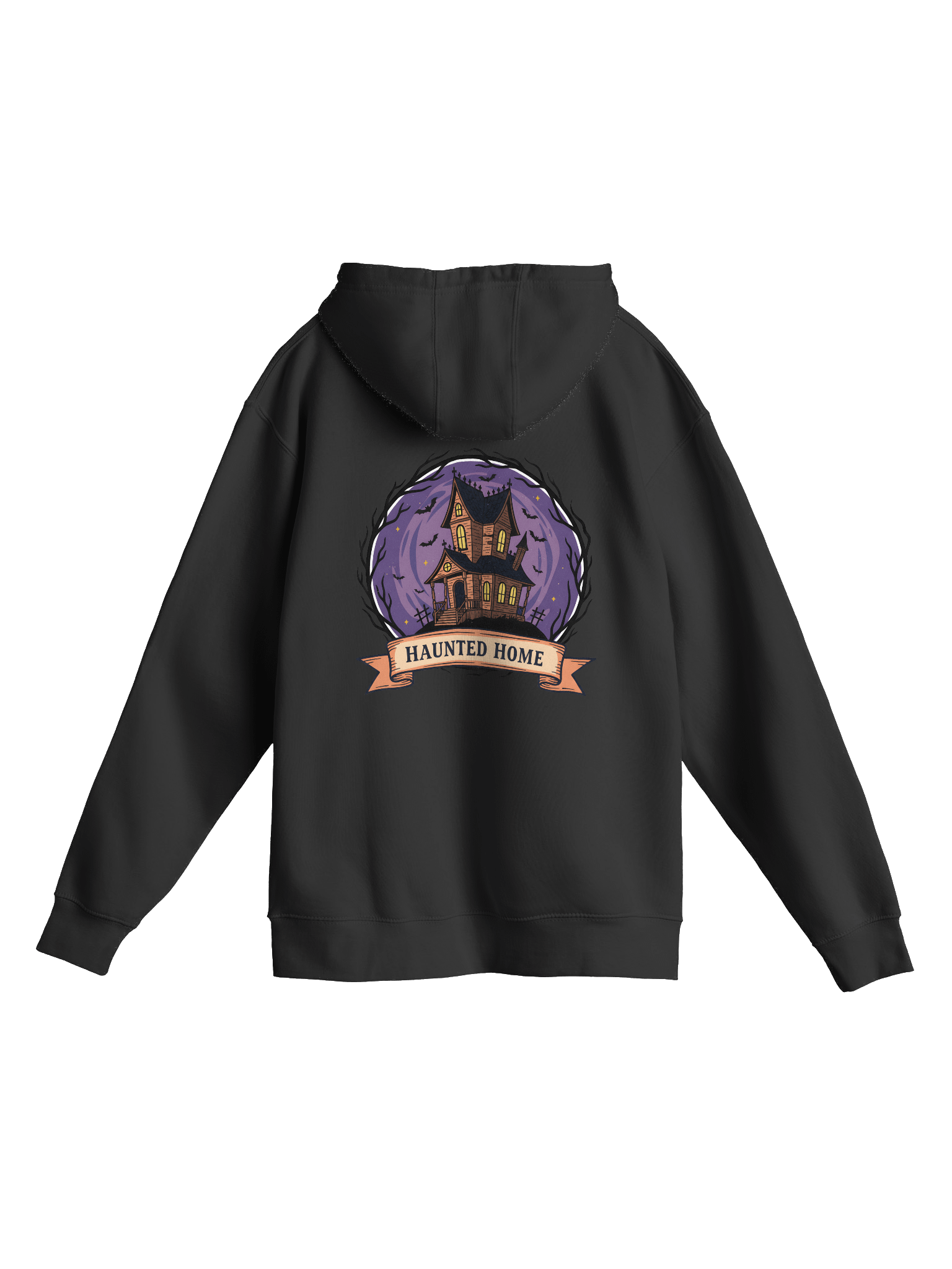 Haunted Home Halloween Hoodie – Spooky Haunted House Sweatshirt for Scary Season Outfits product image (11)