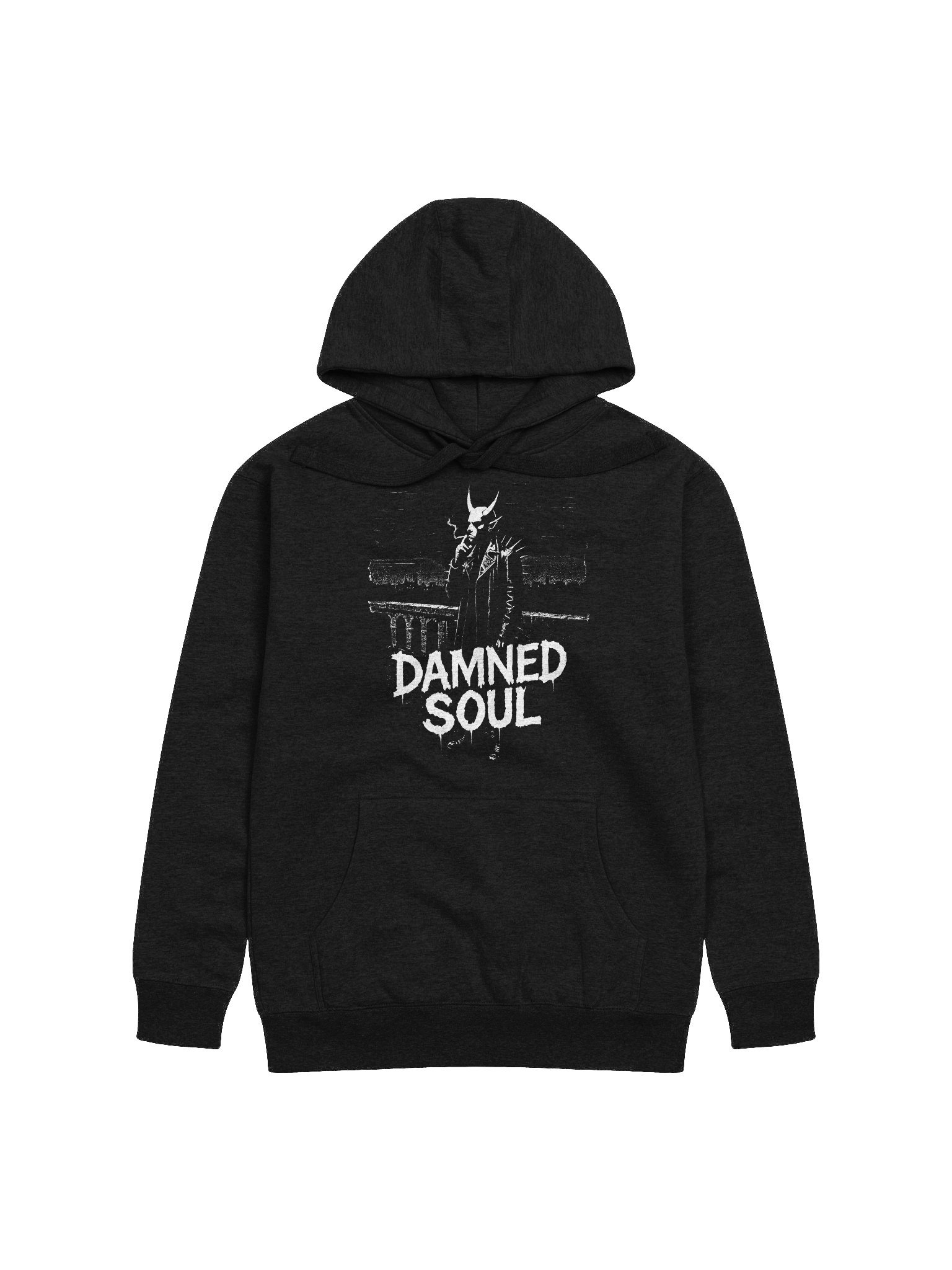 Damned Soul Goth Punk Hoodie product image (1)