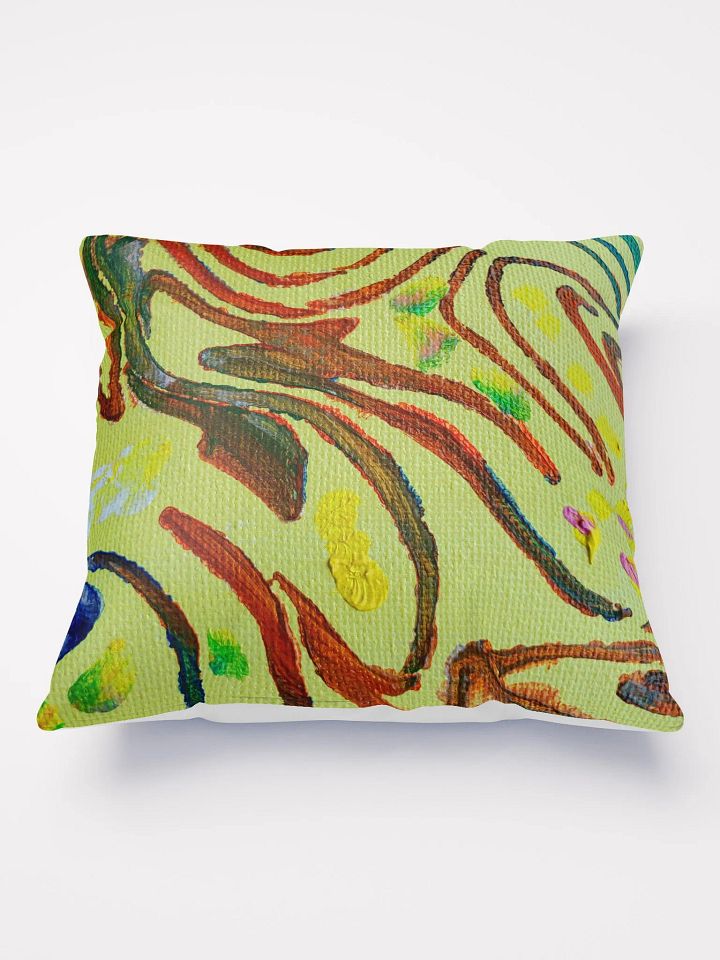 Swirling Colors Bohemian Style Throw Pillow product image (2)