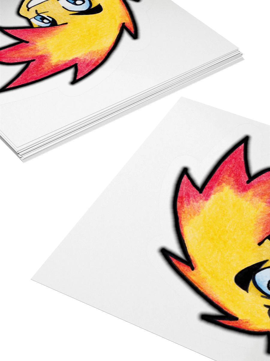 'Red' Kiss Cut Stickers product image (4)