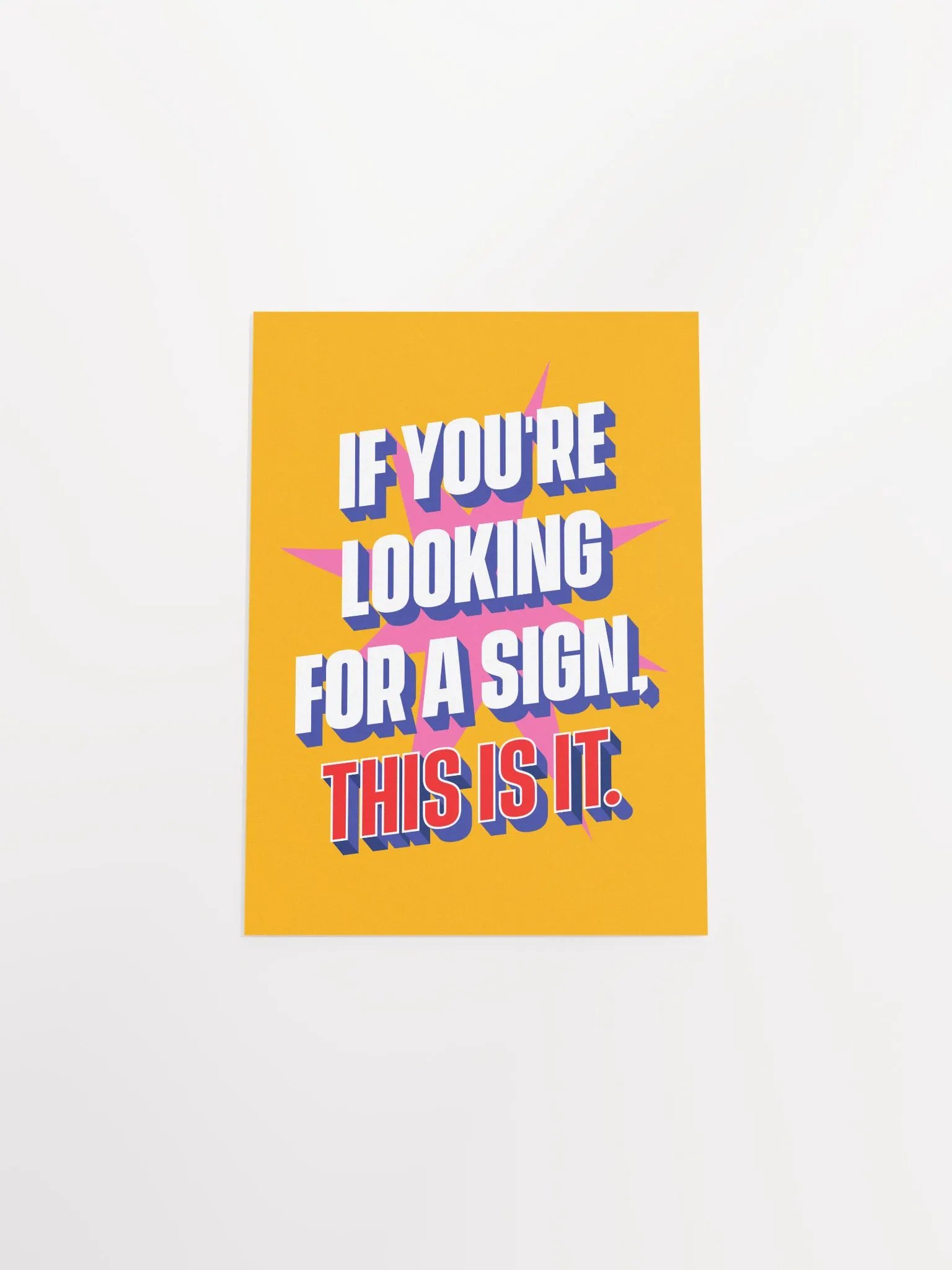 This Is A Sign Poster product image (13)