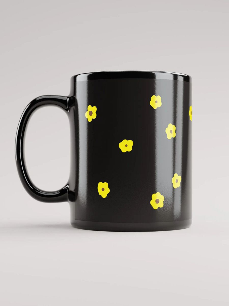SMALL FLOWERS YELLOW BEAUTIFUL COLORS CONTRAST SHINY MUG product image (6)