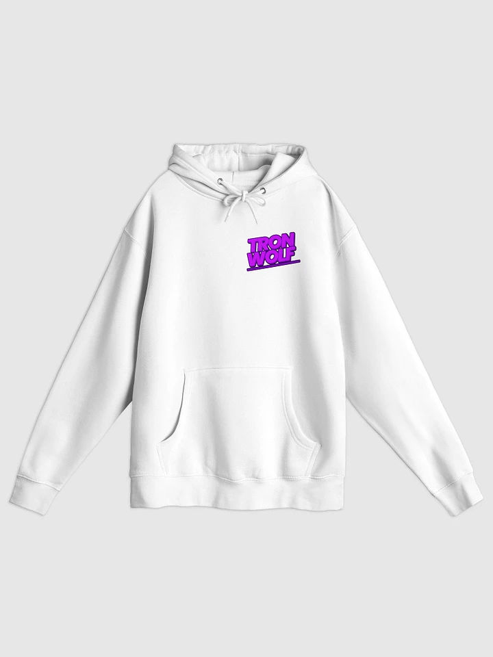 White TronWolf Pullover Hoodie! product image (1)