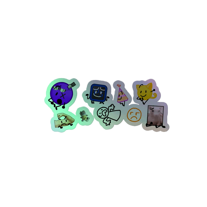 100 Subscribers Object Show’s Awesome Little Cast Sticker product image (2)