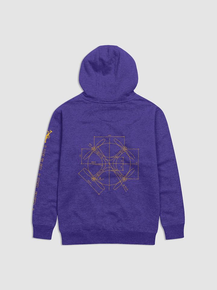 Drone Technical Drawing Hoodie product image (4)