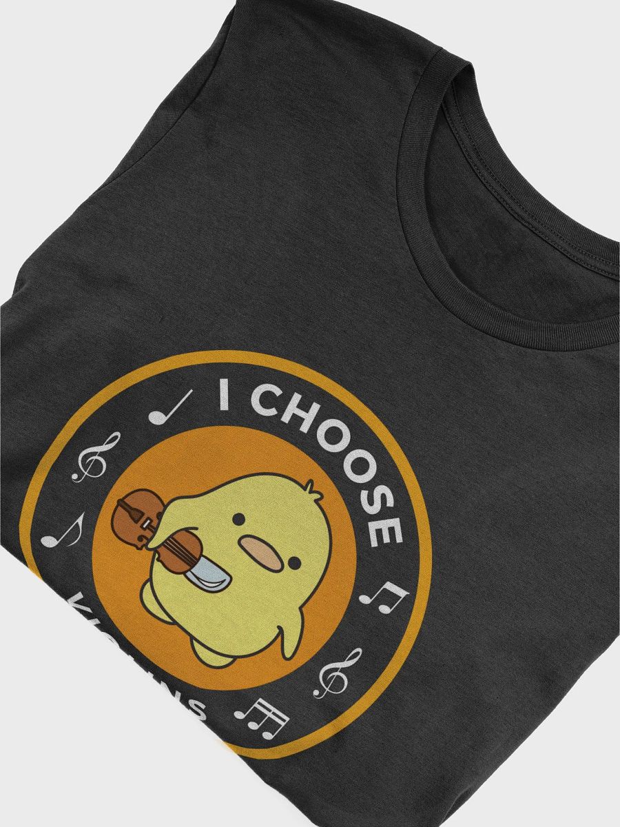 I choose violins Bella+Canvas Supersoft T-Shirt product image (5)