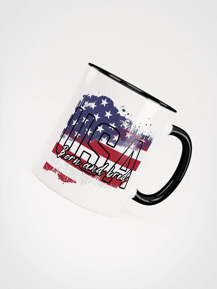 USA Born and Bred Ceramic Mug product image (1)