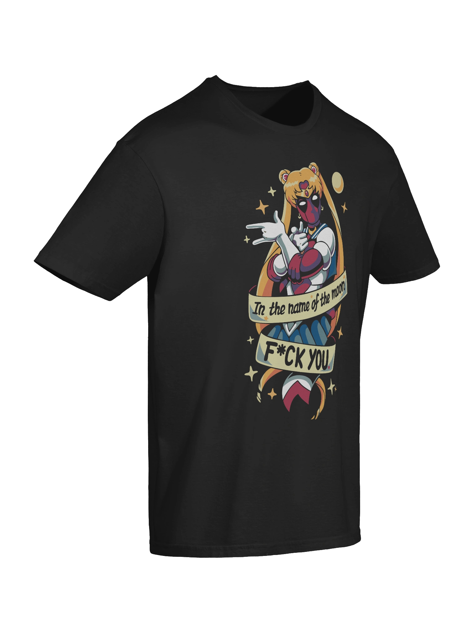 Deadpool Sailor Moon Parody – Gildan Softstyle T-Shirt product image (7)