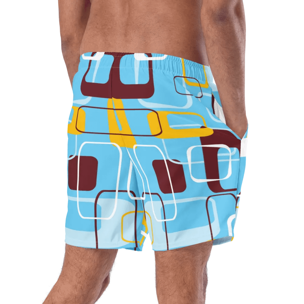 Geometric Design Swim Trunks product image (2)