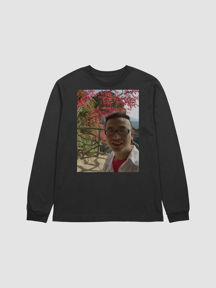 Bella+Canvas Supersoft Long Sleeve T-Shirt: flower and mountain product image (14)