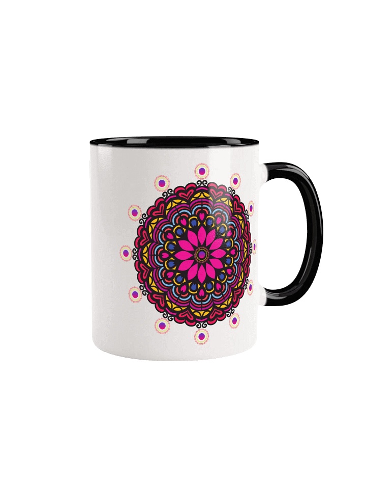 Vibrant Mandala Ceramic Mug product image (2)