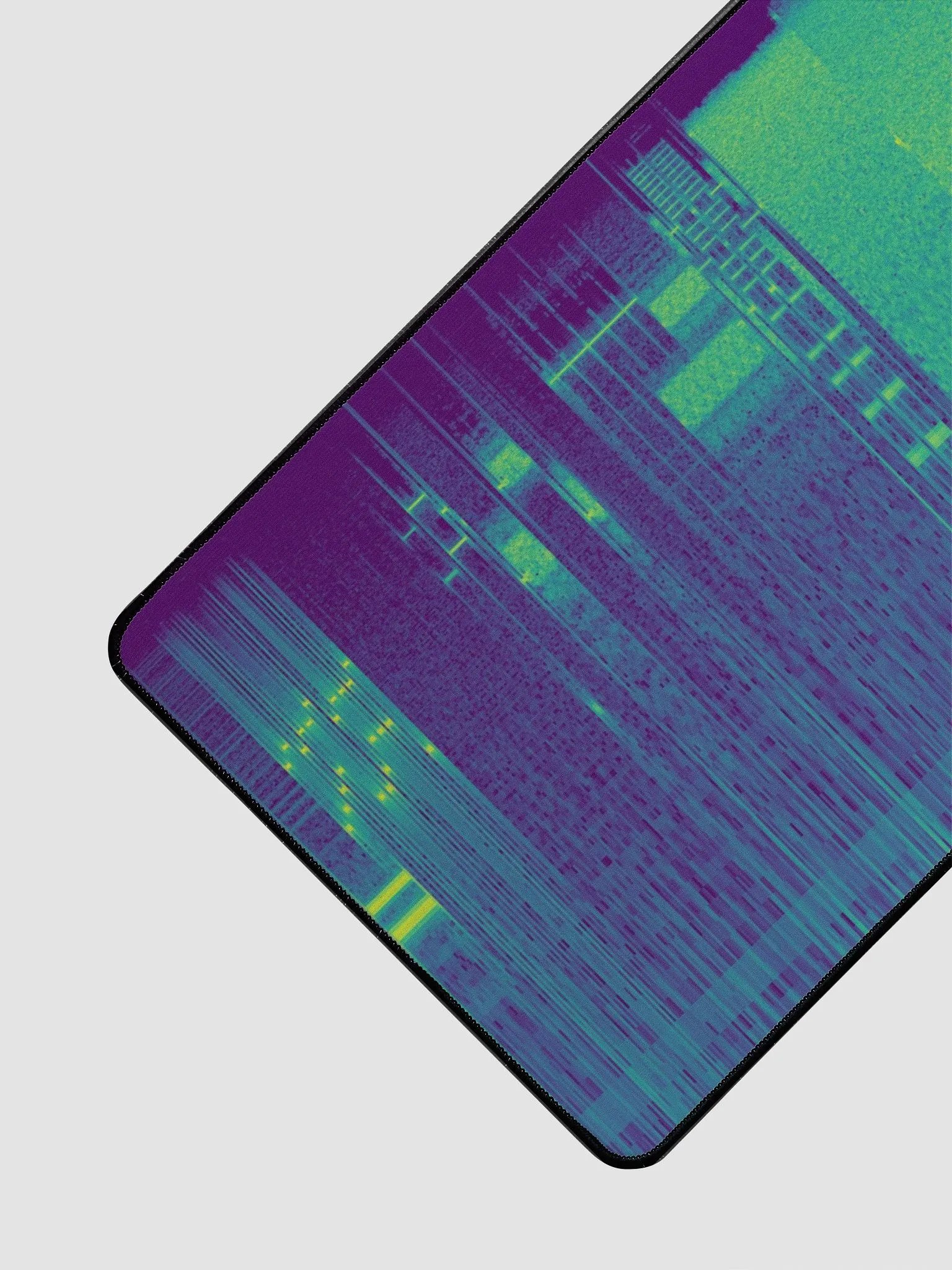 Dial Up Sound Spectrogram Desk Mat 15.5 x 31.5 inches product image (2)