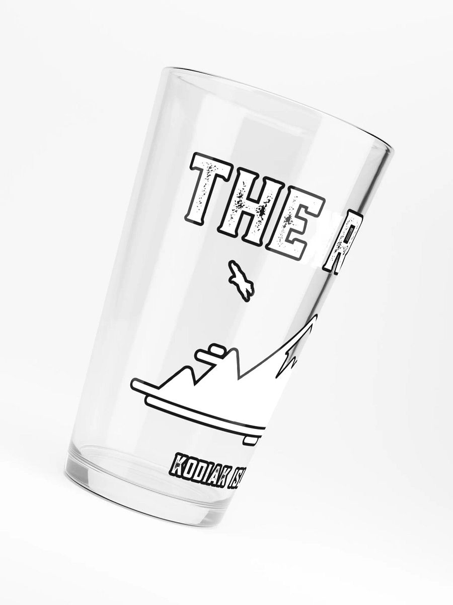 The Rock Pint Glass (White) product image (6)