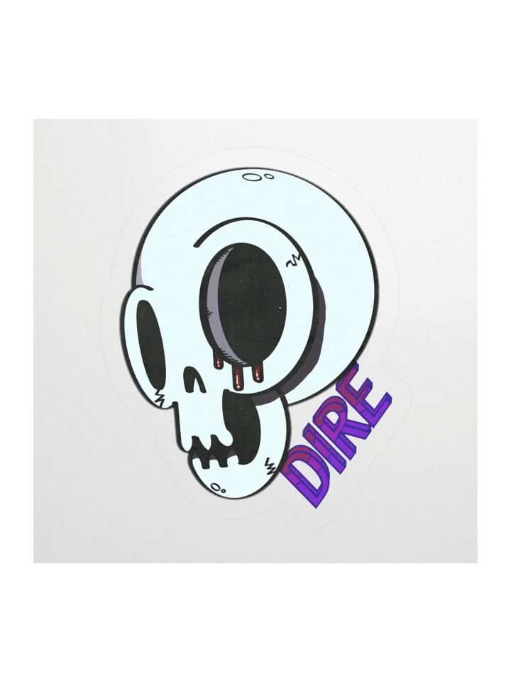 DIRE Kiss Cut Stickers product image (2)