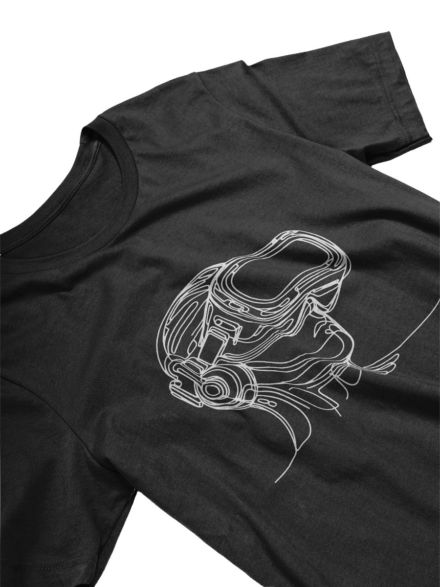 VR Digital Line Art Outline T-Shirt product image (13)