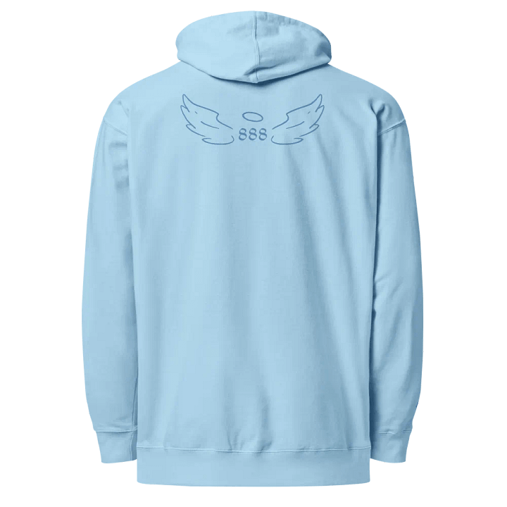 Independent Hoodie 888 Hoodie - Aqua Teal Thread Embroidery product image (1)