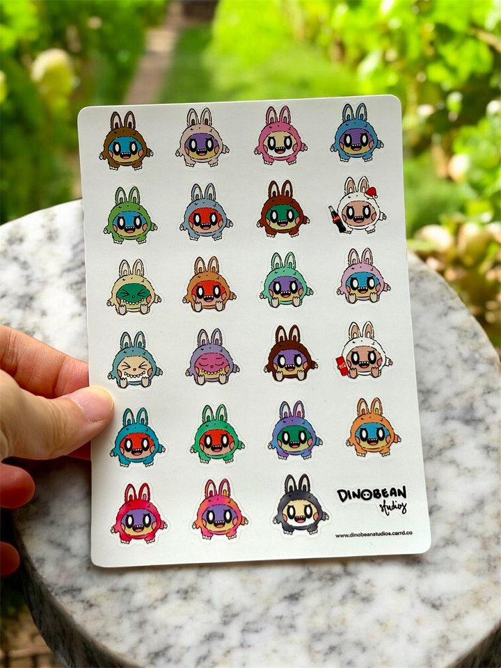 Labubu Sticker Sheet product image (1)