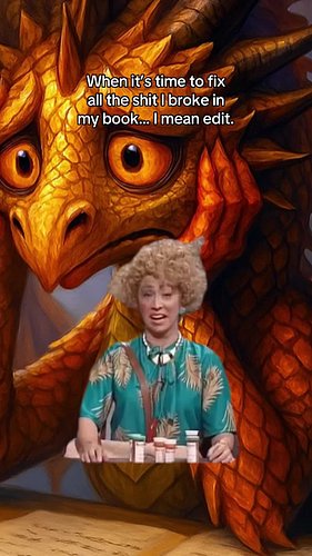 Wish me luck. Edits are not fun. #romantasy #writertok #fantasyromance #dragonsallday #dragons