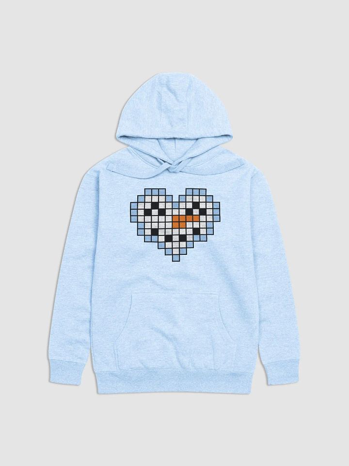 Snowman Heart Premium Hoodie product image (1)