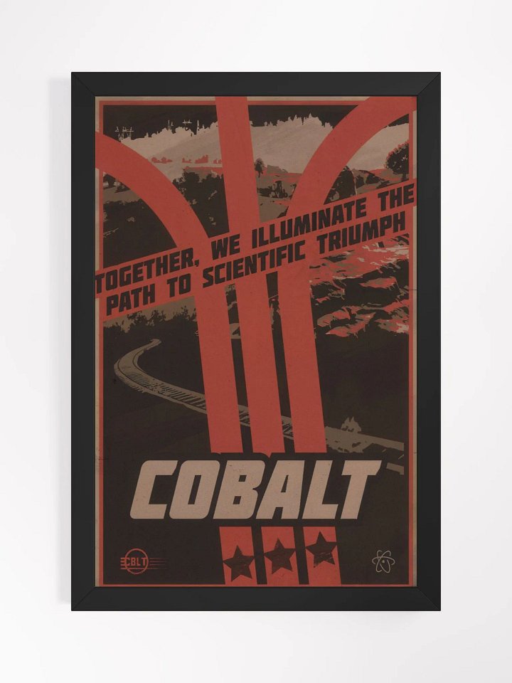 Cobalt Scientific Triumph Framed Poster product image (4)
