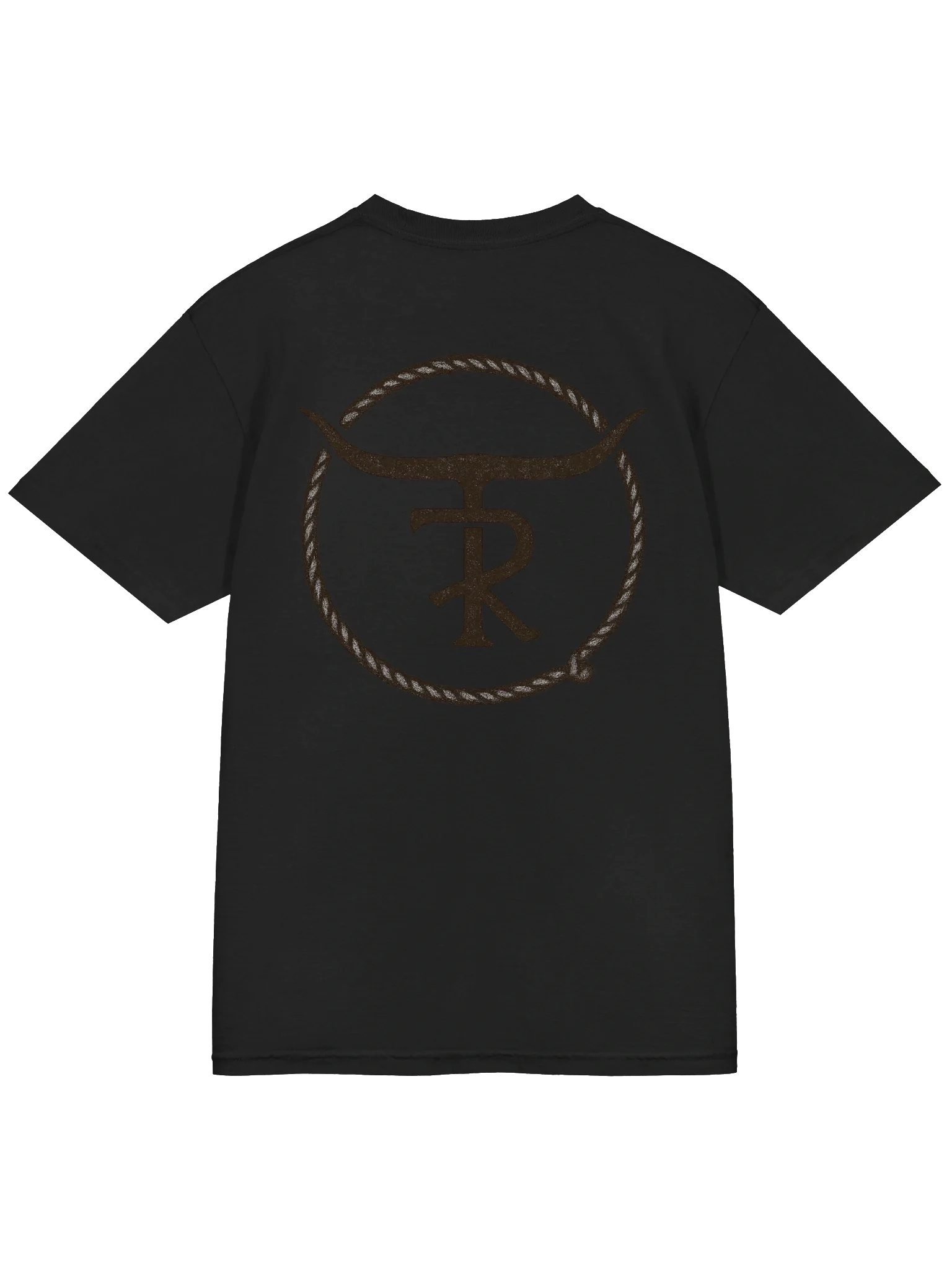 Rustic "TR" Branding Iron Emblem T-Shirt product image (34)
