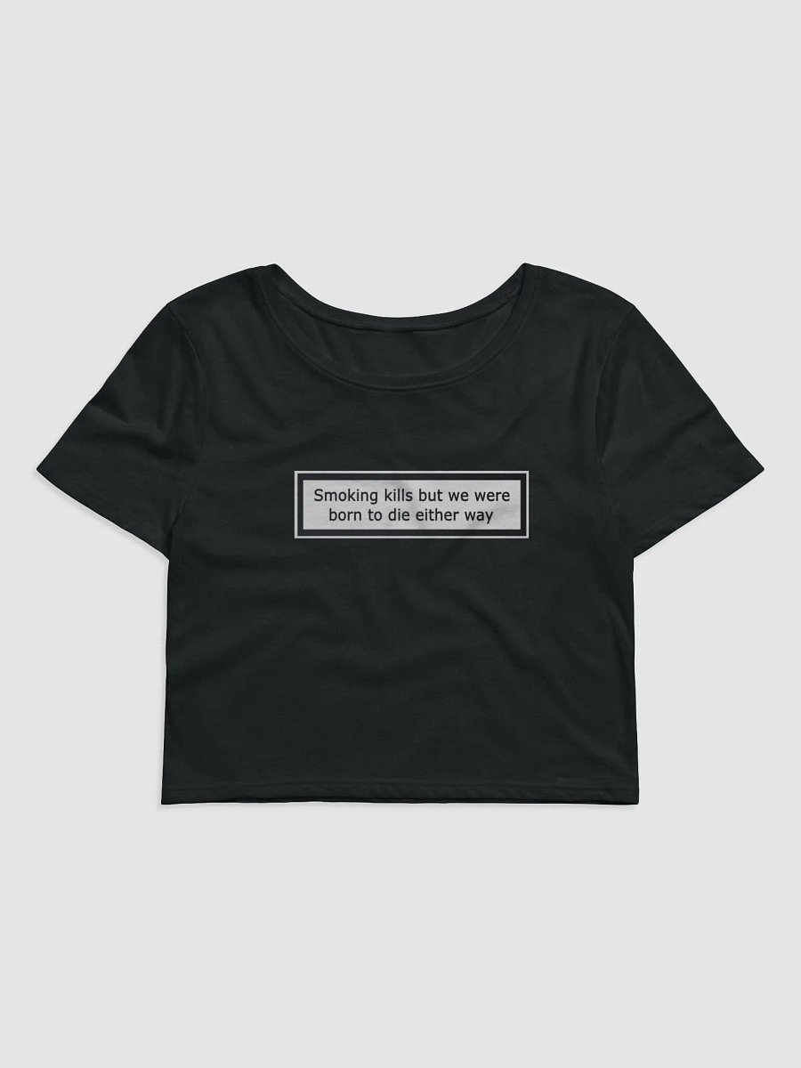 Born to Die Crop Tee product image (2)