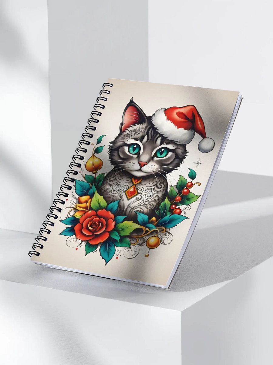 Santa Paws Spiral Notebook product image (3)